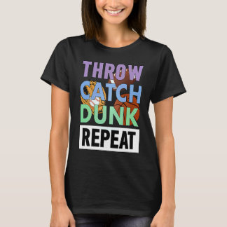 Ungdomsidrott Barn Fotboll Baseboll Basket T Shirt