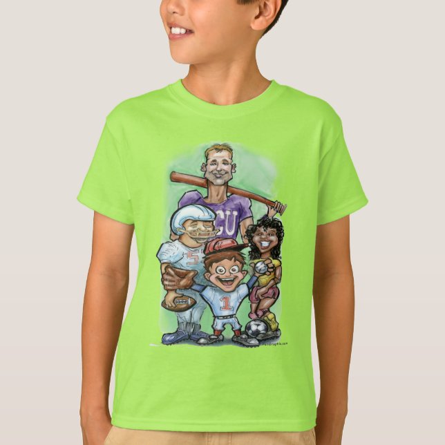 Ungdomsidrott T Shirt (Framsida)