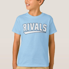 Ungdomsljusblå T-shirt