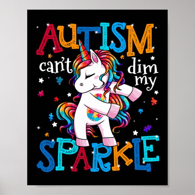 Ungdomsmedvetande om ungdomars samvete för autism  poster (Framsidan)