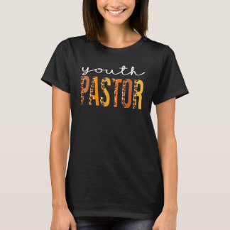 Ungdomspastor Leopard Squad Söt Höst Tack T Shirt