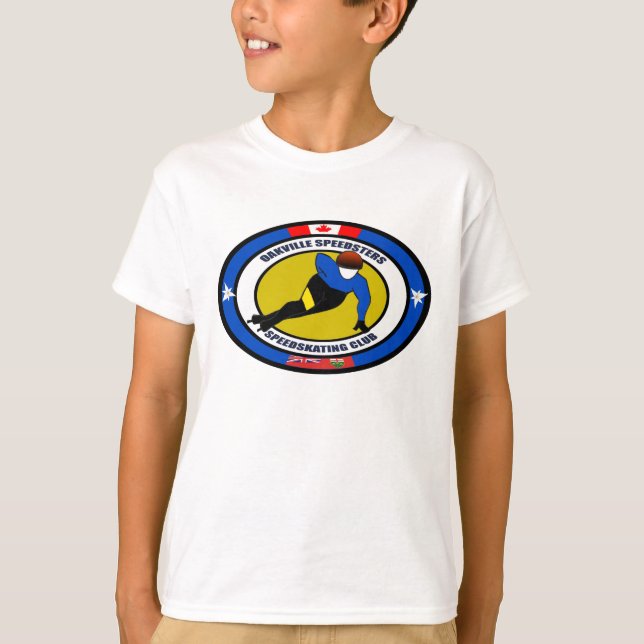 Ungdomsprestanda Tee/Oakville Speed Skating Tee Shirt (Framsida)