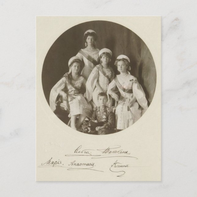 Ungdomsstjärnor för AUTOGRAPHS OTMA & Alexis Roman Vykort (Framsida)