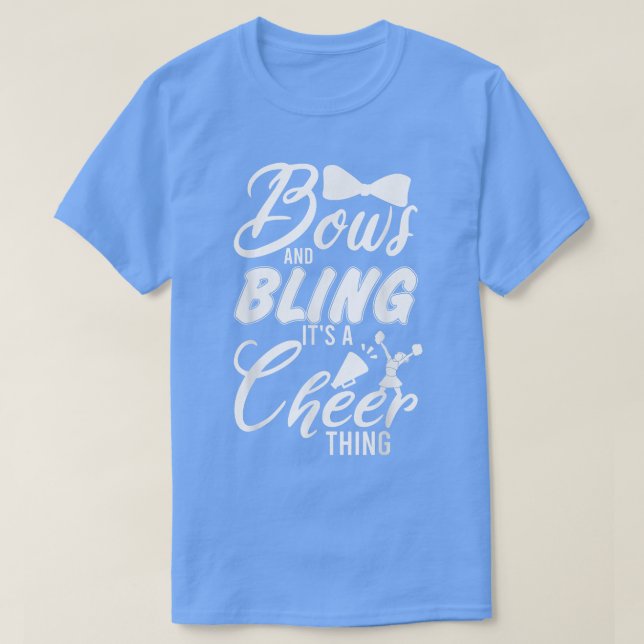Ungdomsteamet Cute Cheermanager Bows och Bords A C T Shirt (Design framsida)