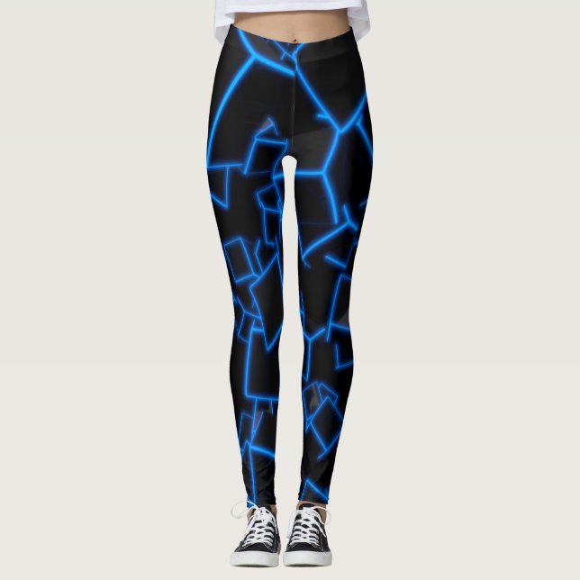 Unge Abstrakt - bakgrund Leggings (Framsida)