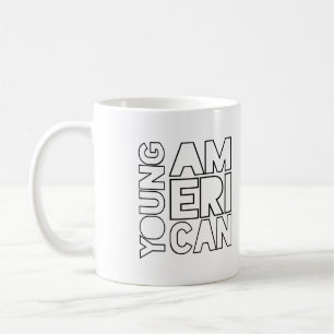 Unge amerikan kaffemugg