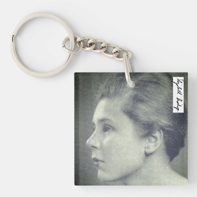 unge Elizabeth Bishop och namnteckning (Framsidan)