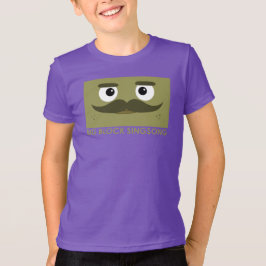 Unge för BBSS Moustachios #1 T-tröja T Shirt