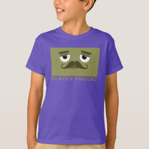 Unge för BBSS Moustachios #2 T-tröja T-shirt