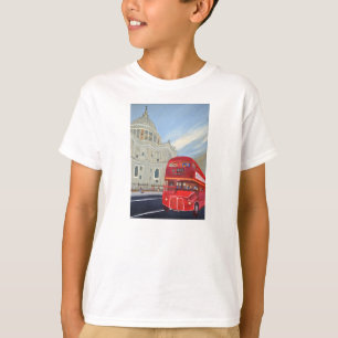 Unge för Poly-Bomull för amerikandräkt T-tröja T-shirt