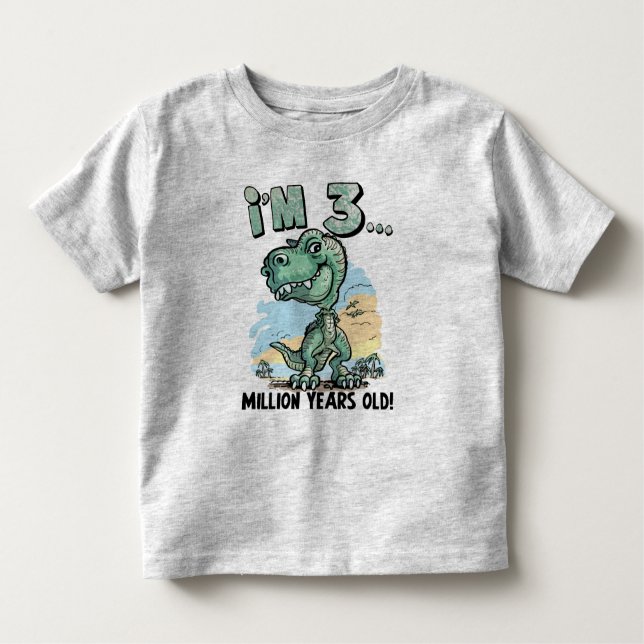 Unge för T Rex T-shirt (Framsida)