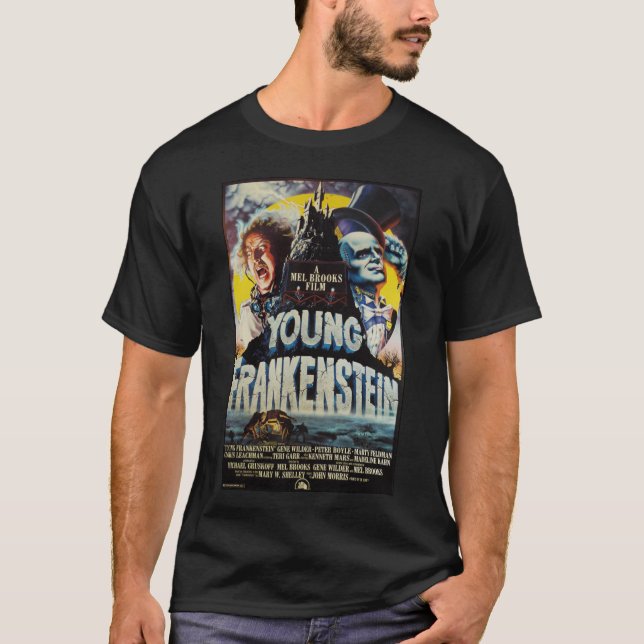 Unge FRONKenstein Inte Frankenstein vintage T Shirt (Framsida)