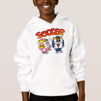 Unge Hanes ComfortBlend® Hoodie, vit T-shirt