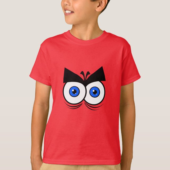 Unge Hanes TAGLESS® T-tröja T-shirt (Framsida)