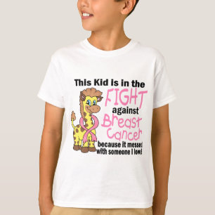Unge i slagsmål mot bröstcancer t-shirt