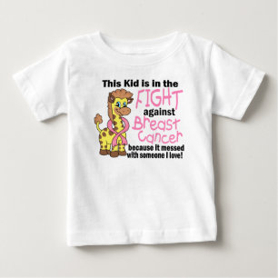 Unge i slagsmål mot bröstcancer t-shirt