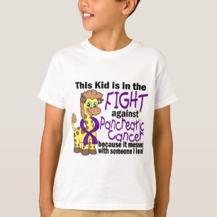 Unge i slagsmål mot bukspottkörtel- cancer t-shirt
