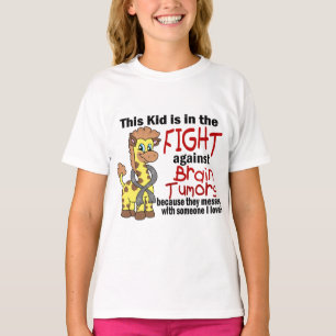 Unge i slagsmål mot hjärnTumors T-shirt