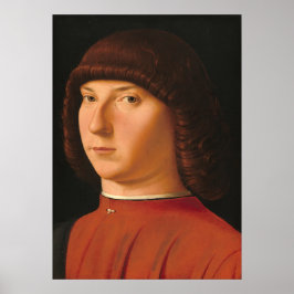 Unge man - Antonello da Messina Fina konstaffisch Poster