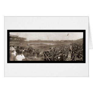 Unge mot White Sox Photo 1909 Hälsningskort