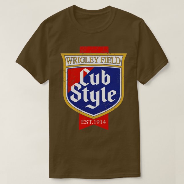 Unge Stil Vintage Chicago T Shirt (Design framsida)