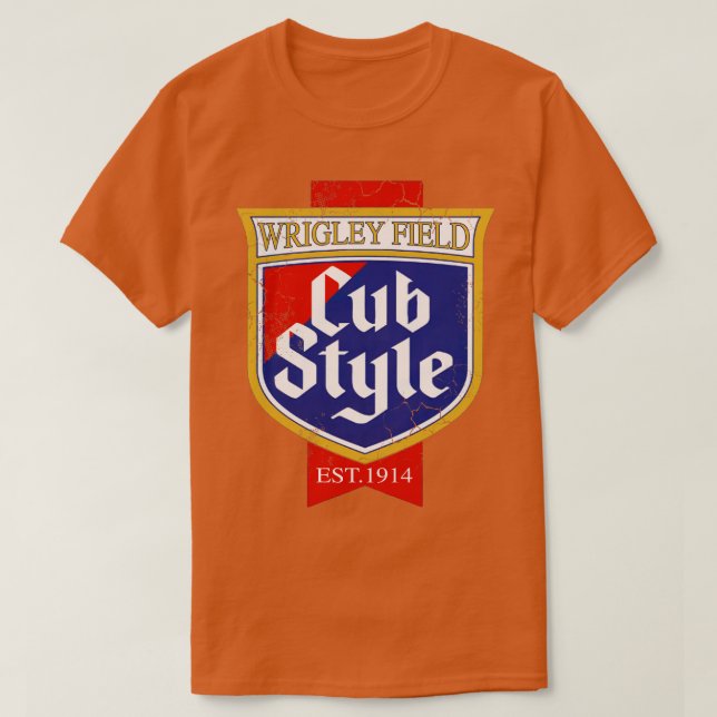 Unge Stil Vintage Chicago T Shirt (Design framsida)