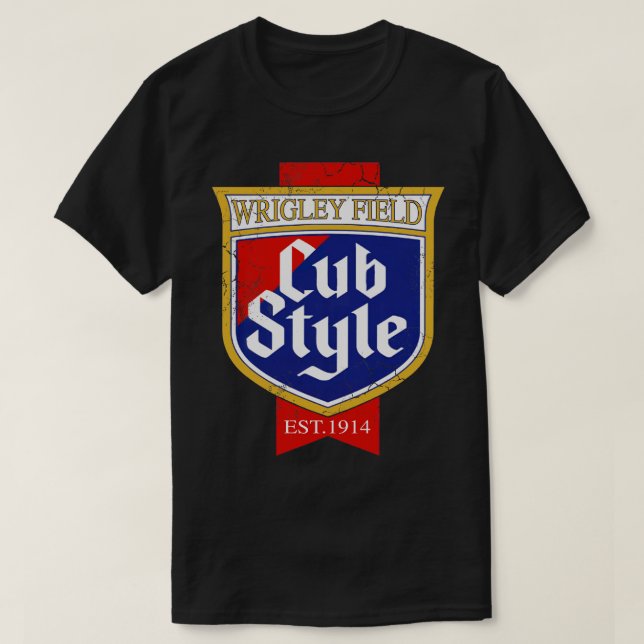 Unge Stil Vintage Chicago T Shirt (Design framsida)