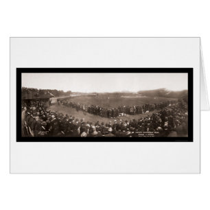 Unge Vs Tigers Baseball Photo 1907 Hälsningskort
