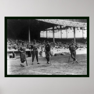 Ungebasebollspelare 1909 poster