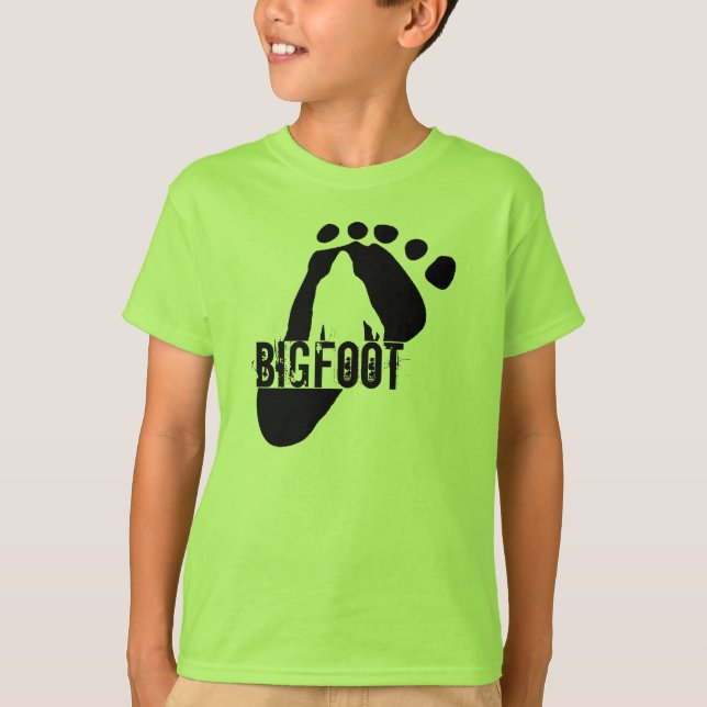 UngeBigfoot T-tröja Tee Shirt (Framsida)