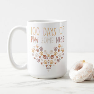 Ungefär 100 dagar i Tass ungefär 100 dagar i skola Kaffemugg
