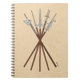 Ungefär 1600-talets utspel anteckningsbok