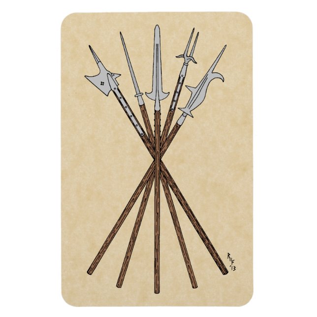 Ungefär 1600-talets utspel magnet (Vertikal)