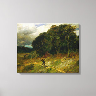 Ungefär Storm - Edward Mitchell Banister Canvastryck