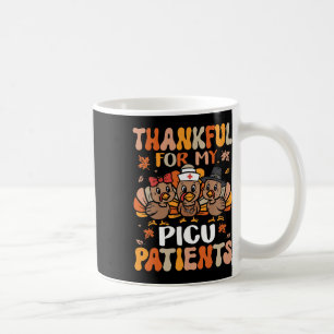 Ungefärlig Picu Nurse Thanksgiving Turkiet Pediatr Kaffemugg