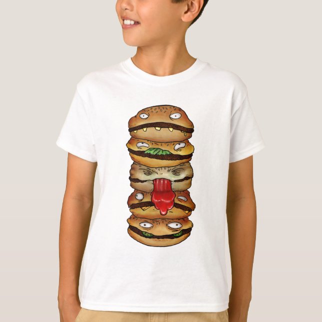 Ungehamburgare! T-shirt (Framsida)