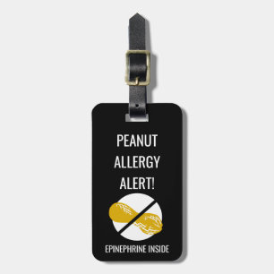Ungejordnötallergin som är vaken med Epinephrine, Bagagebricka