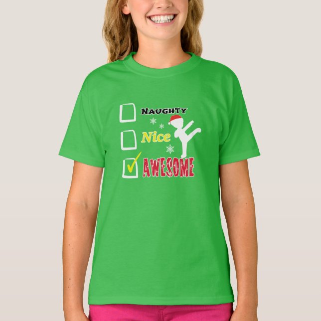 Ungekampsportjul T Shirt (Framsida)