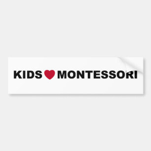 UngekärlekMontessori bildekal