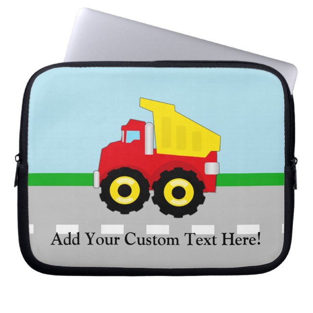 Ungekonstruktion Dumptruck Laptop Sleeve (Framsidan)