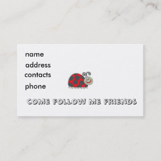 ungekryp profilerar kortet… visitkort