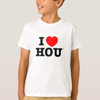Ungen älskar jag den Houston skjortan T Shirt