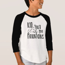 Ungen ska du flyttningberg - ungdom t-shirt