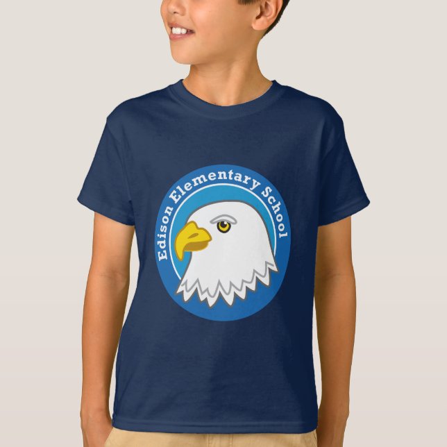 Ungeörnskjorta (mörk) t-shirt (Framsida)