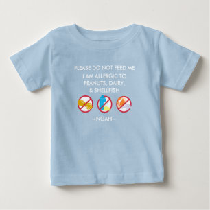 Ungepersonligjordnöt, ägg & skaldjurallergi t shirt