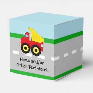 Ungepojkekonstruktion Dumptruck Presentaskar
