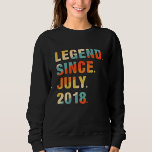 Unger 4e födelsedagen 4 år gammal legend sedan jul t shirt