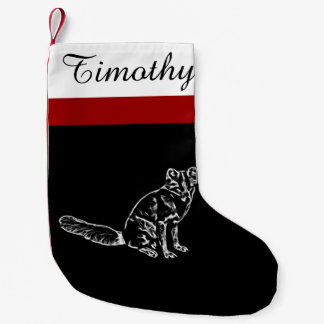 Ungerävjulstrumpa med anpassadenamn liten julstrumpa