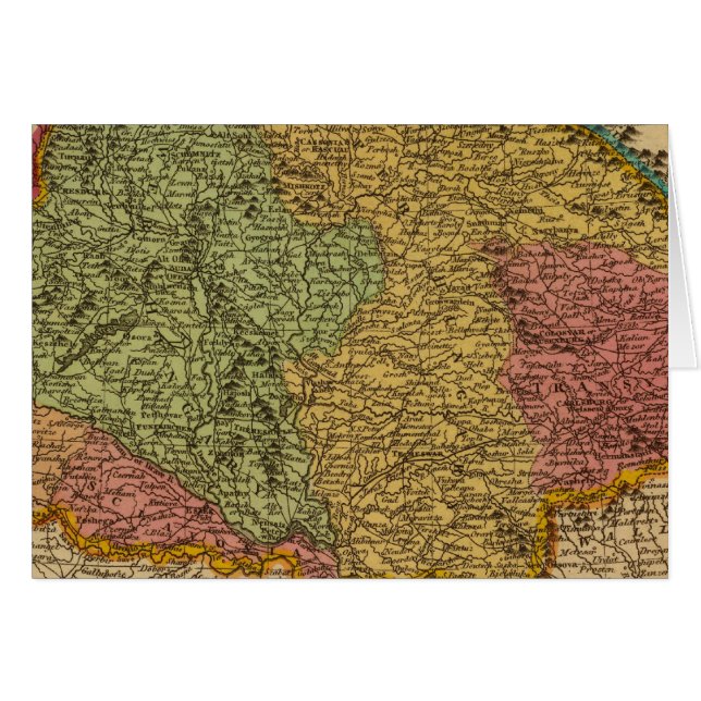 Ungern 2 hälsningskort (Framsidan Horizontal)