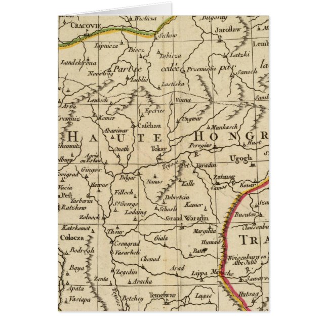 Ungern 3 hälsningskort (Framsidan)